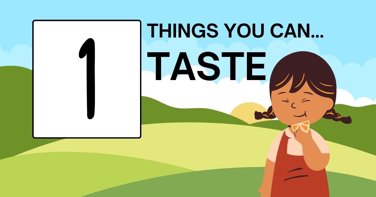 One Thing You Can Taste