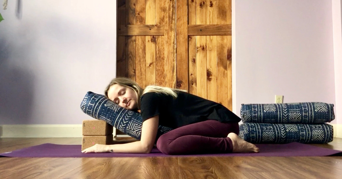 Supported Child’s Pose