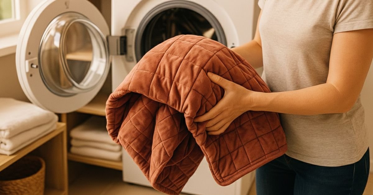 How to Wash a Weighted Blanket in the Washer