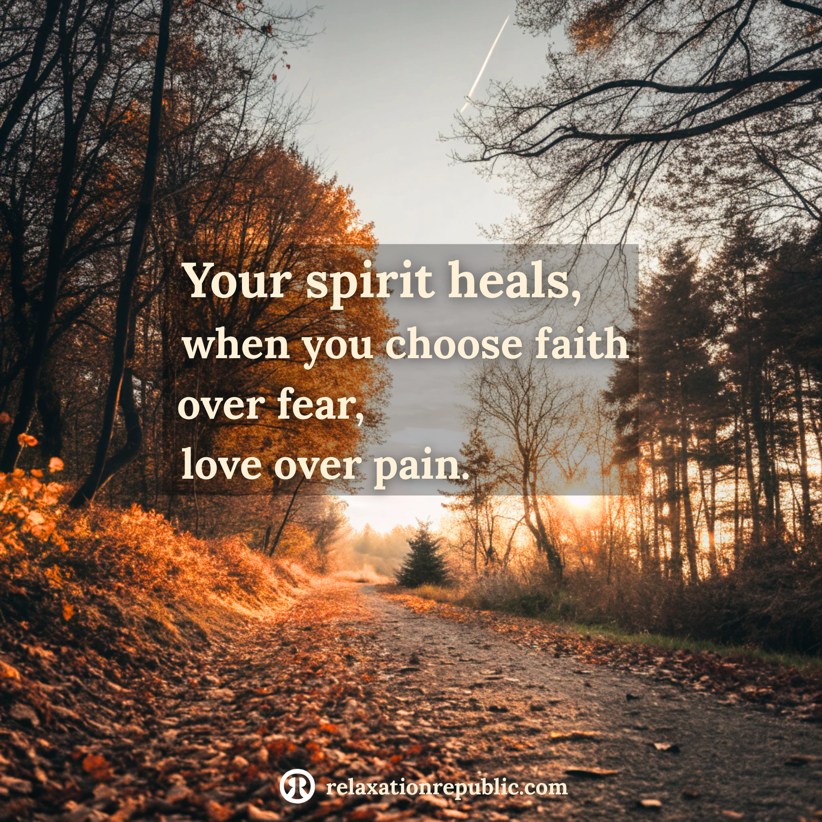 Your spirit heal