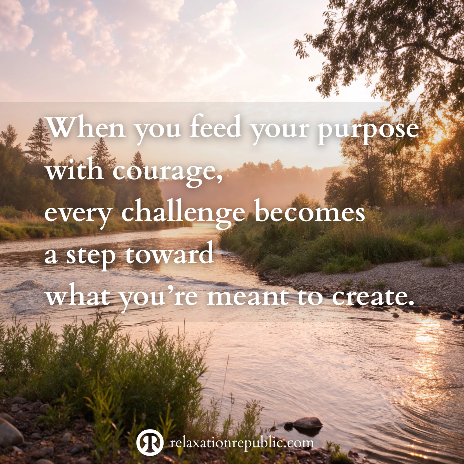 When you feed your purpose