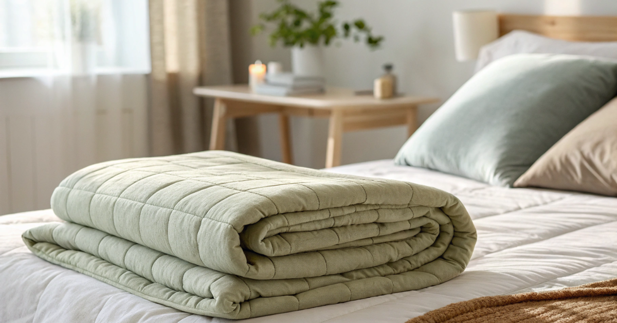 glass bead weighted blanket