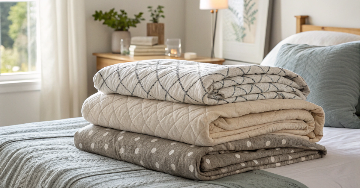 weighted blanket materials