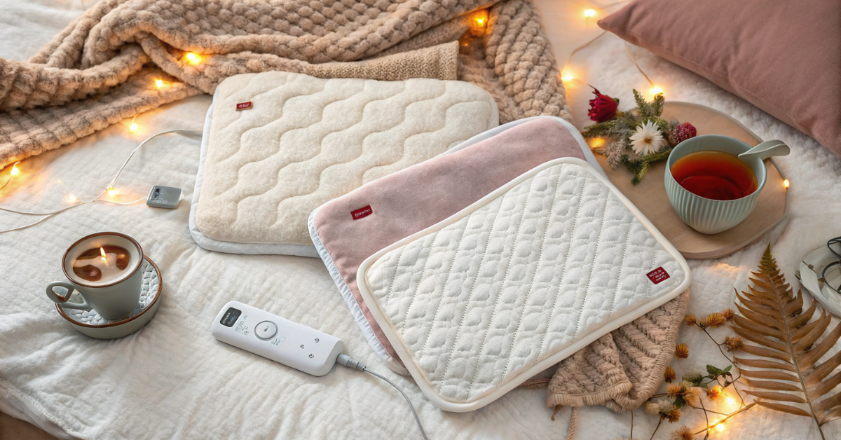 electric heating pad for cramps